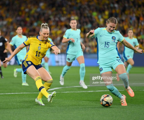 Sweden 2-0 Australia: Swedes secure third place against battling Matildas