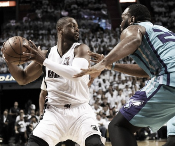 Miami Heat’s 58 percent shooting night earns them victory over Charlotte Hornets in Game 2