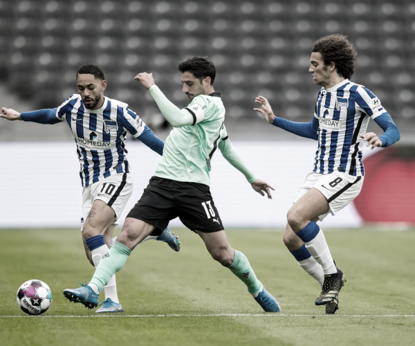 Com VAR protagonista, Hertha Berlin e Borussia Monchengladbach ficam empate na Bundesliag