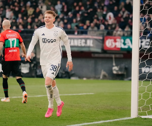 Resumen y goles del Nijmegen 1-2 Ajax en Eredivisie