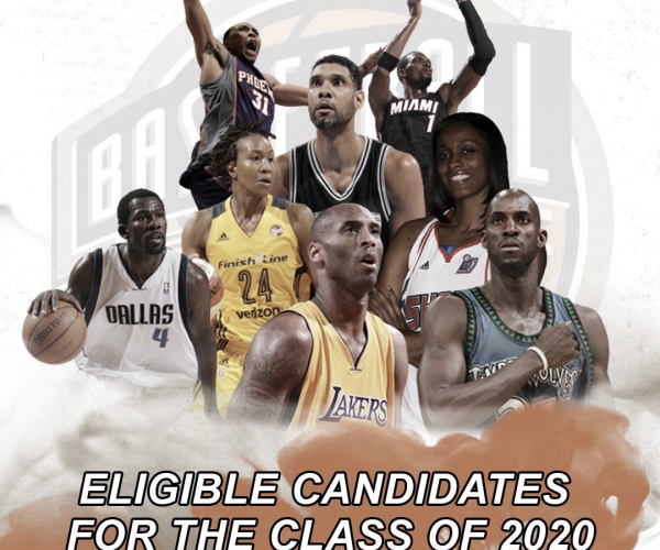  Candidates are announced for the 2020 Naismith Memorial Basketball Hall of Fame
