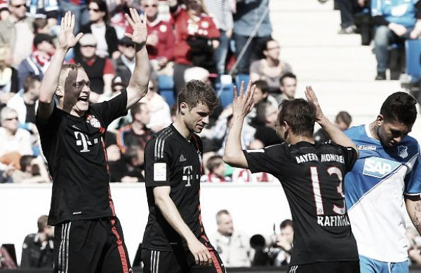 Il Bayern torna a sorridere, due gol all'Hoffenheim in attesa del Porto