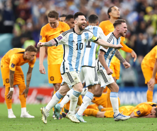 Contracrónica: Messi y Argentina despiden a Van Gaal y Países Bajos del Mundial