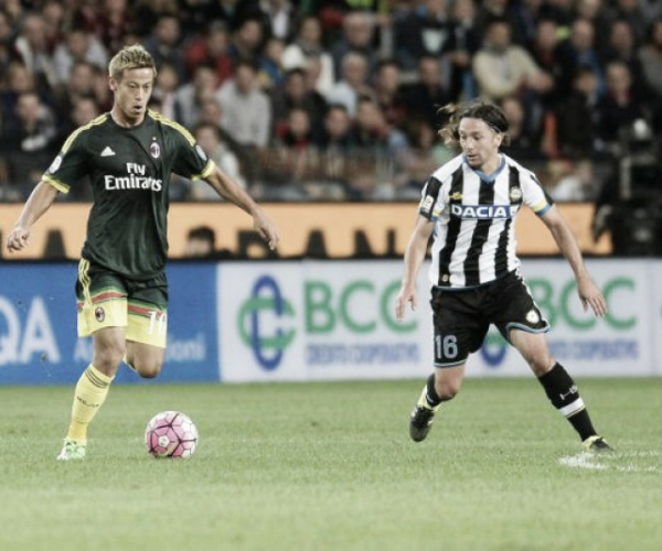 Risultato finale Milan Vs Udinese (1-1): A Niang risponde ad Armero
