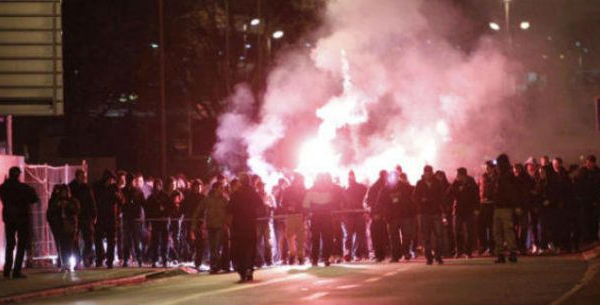Scontri per Benfica – Anderlecht, anche un poliziotto tra gli ultras arrestati