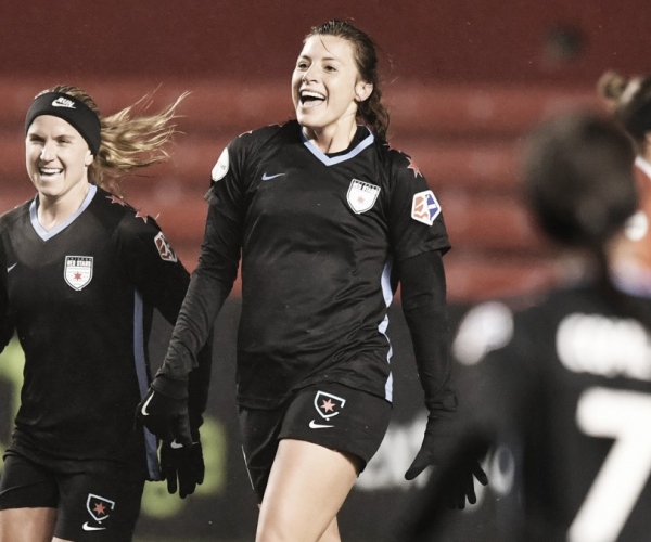 Chicago Red Stars thrash the Houston Dash 3-0 for second straight win
