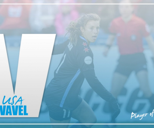 Sofia Huerta named NWSL Player of the Month for April