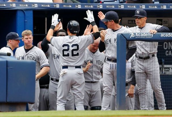 New York Yankees Offense Explodes; Leading To 20-6 Victory Over Atlanta Braves