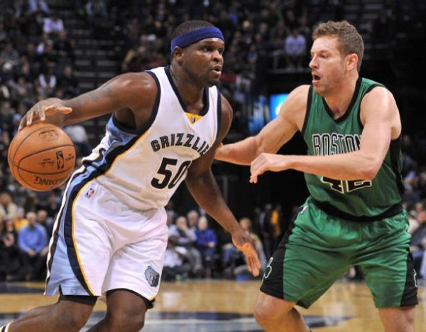 Zach Randolph Posts Double-Double as Memphis Grizzlies Rally For Comeback Win Over Boston Celtics