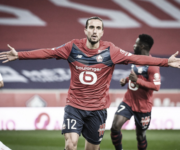 Lille se recupera na Ligue 1 com goleada sobre Lorient e permanece na vice-liderança