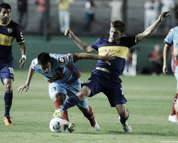 Resultado Boca Juniors - Arsenal de Sarandí 2014 (3-1)