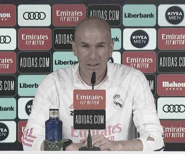 Zinedine Zidane: "Soy el responsable de este equipo, lo importante es darlo todo siempre"