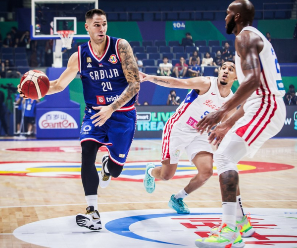 Resumen y canastas del Puerto Rico 77-94 Serbia en Mundial FIBA 2023