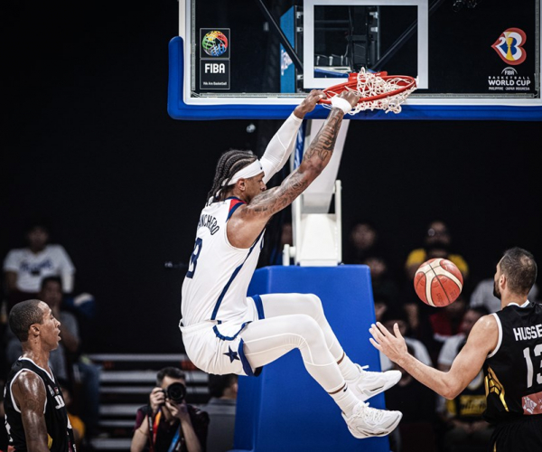 Highlights and baskets of the USA 110-62 Jordan in FIBA World Cup 2023