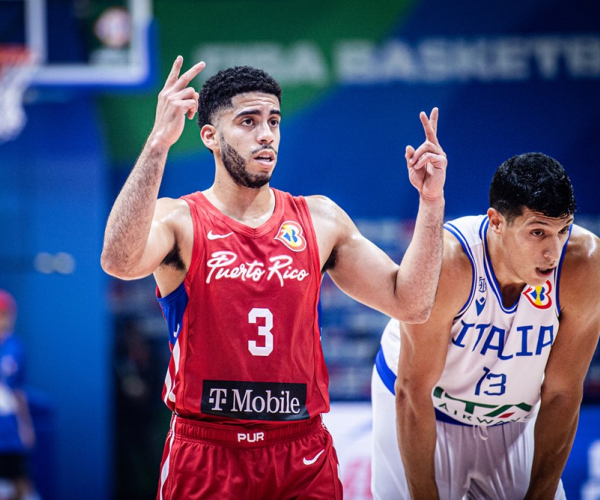 Resumen y canastas del Italia 73-57 Puerto Rico en Mundial FIBA 2023