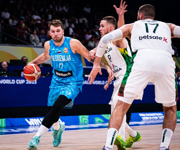 Highlights and baskets of Lithuania 100-84 Slovenia in FIBA World Cup 2023