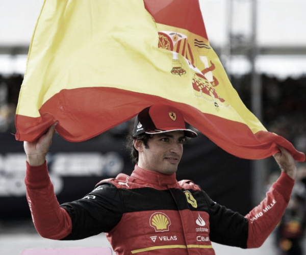 Em corrida alucinante, Sainz vence GP da Inglaterra e conquista a primeira vitória na carreira