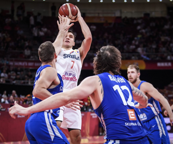 Summary and highlights of the Czech Republic 68-81 Serbia at Eurobasket 2022