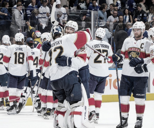Goals and Highlights Florida Panthers 3-2 Toronto Maple Leafs in NHL Playoffs 