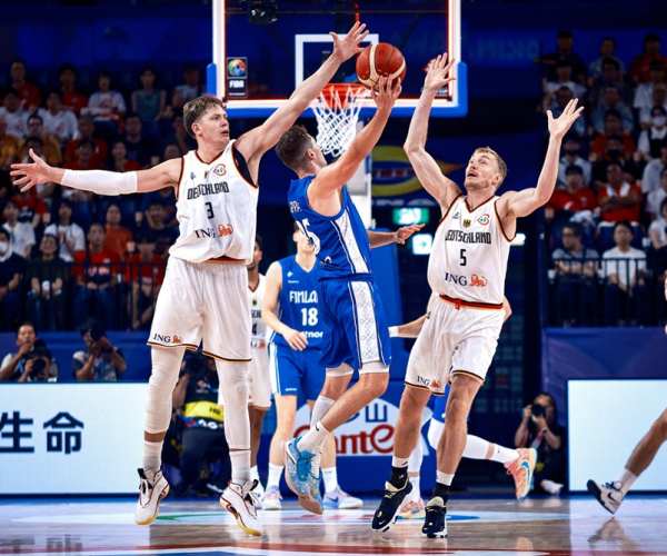 Highlights and baskets of Germany 101-75 Finland in FIBA World Cup 2023