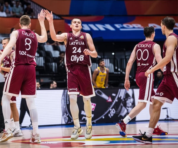 Summary and points of Germany 81-79 Latvia at FIBA World Cup 2023