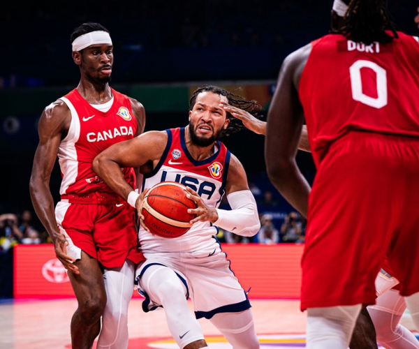Highlights and baskets of the United States 118-127 Canada in FIBA World Cup 2023