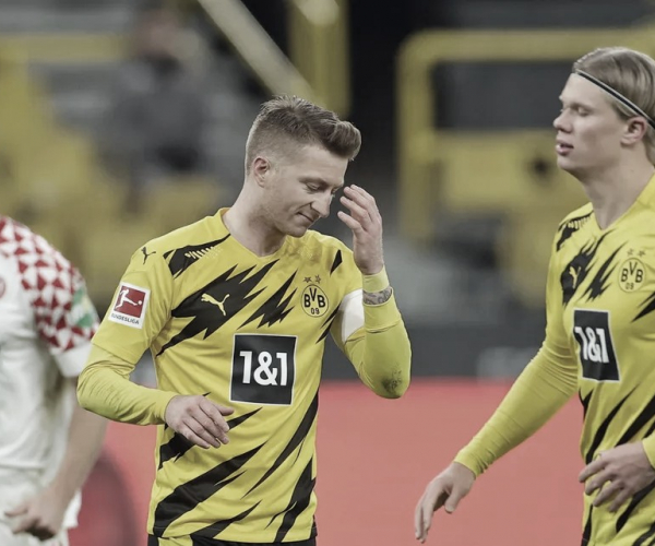 Borussia Dortmund sofre para arrancar empate com desesperado Mainz