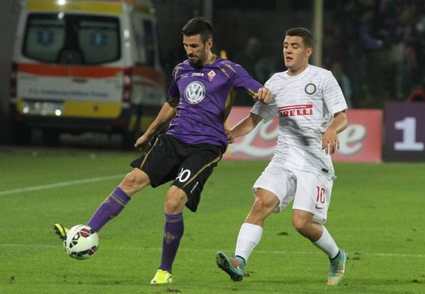 Live Inter - Fiorentina in risultato partita Serie A (0-1)