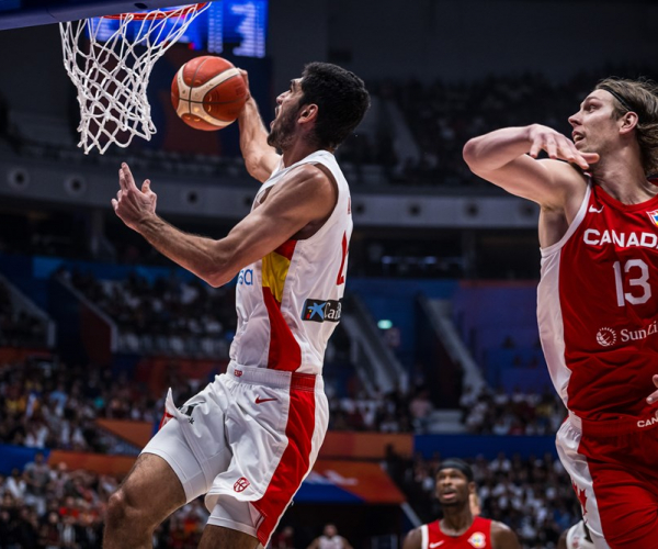 Resumen y canastas de España 85-88 Canadá en Mundial FIBA 2023