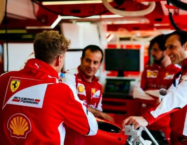 Gp d'Austria, sostituito il cambio sulla Ferrari di Vettel. Arretrato di 5 posizioni