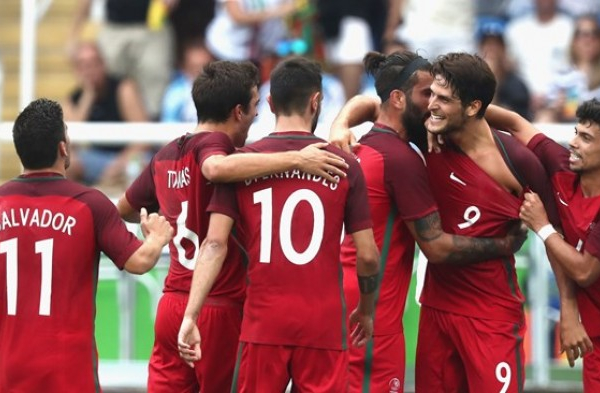 Rio 2016, calcio maschile: il Portogallo pareggia per 1-1 con l'Algeria ma si qualifica per i quarti