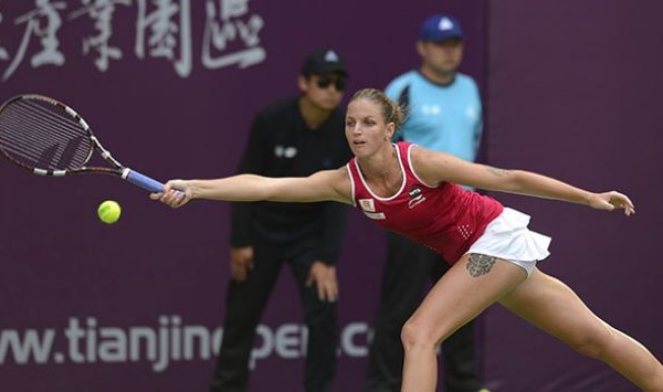 WTA Tianjin: Kovinic To Meet Jovanovski; Pliskova To Meet Radwanska