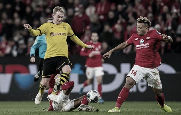 Mainz encara Dortmund em jogo decisivo na briga contra o
rebaixamento