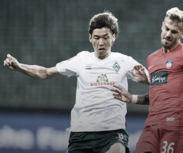 Muito nervosismo e pouco futebol: Werder empata em casa com Heidenheim no Relegation