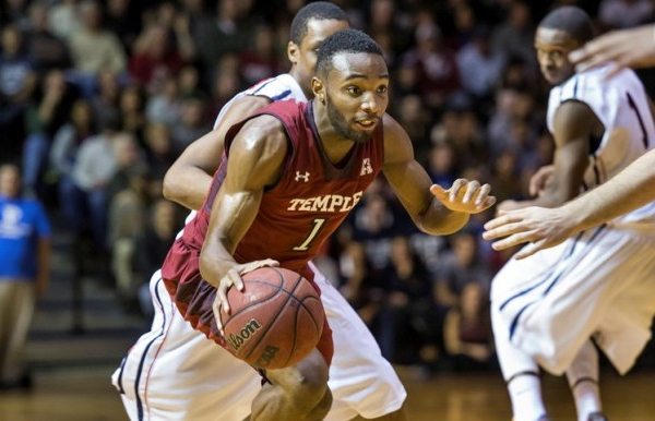 Temple Outlasts Penn At The Palestra, 77-73, In Big 5 Showdown