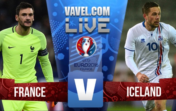 França goleia a Islândia e alcança as meias-finais