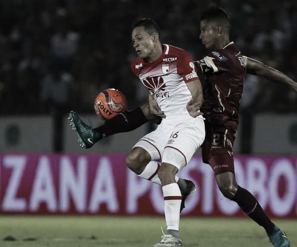 Los últimos duelos definitivos entre Independiente Santa Fe y Deportes Tolima
