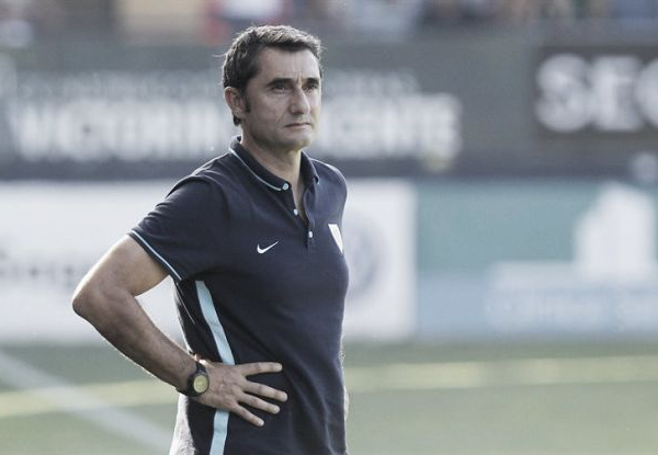 Ernesto Valverde: "Tenemos un buen resultado a favor, pero no es definitivo"