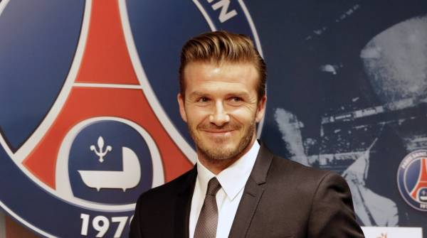 Le PSG s’offre David Beckham