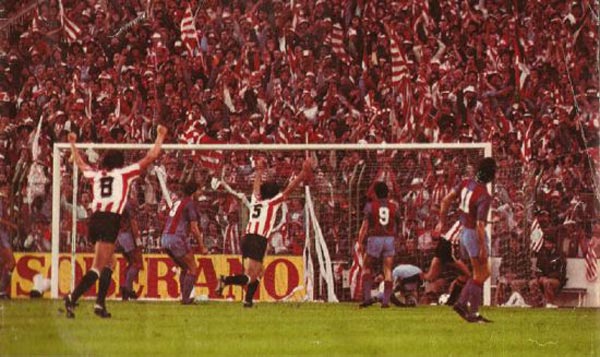 Serial Finales de Copa Athletic - Barcelona: 1984, último título bilbaíno