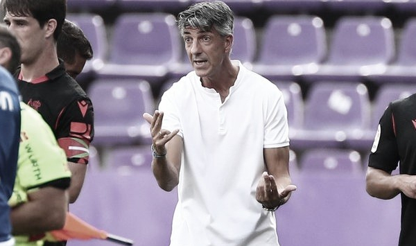 Técnico
da Real Sociedad, Imanol Alguacil analisa empate contra Valladolid: “Campo
difícil”