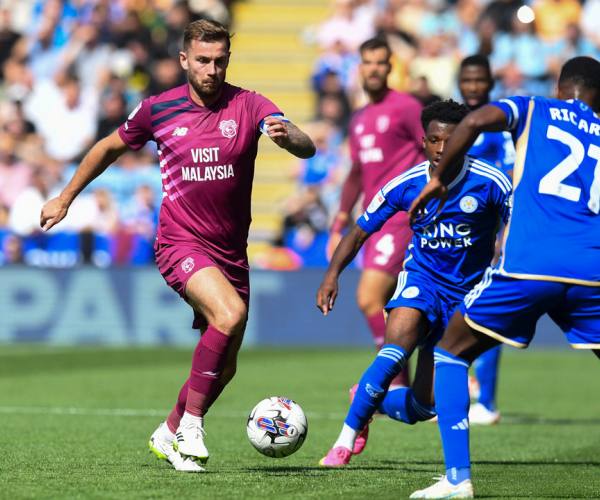 Goles y resumen del Cardiff City 0-2 Leicester en EFL Championship 2023
