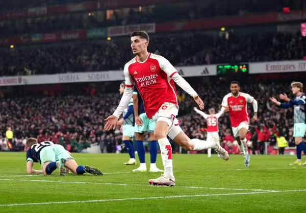 Arsenal beat Brentford At The Death- Late Havertz Header Spares Aaron Ramsdale’s Blushes
