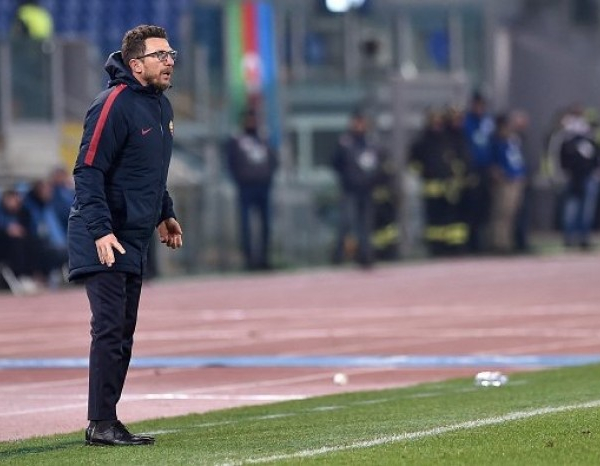 Roma-Qarabag 1-0, Di Francesco: "Grande impresa, la qualificazione è merito di tutta la squadra"