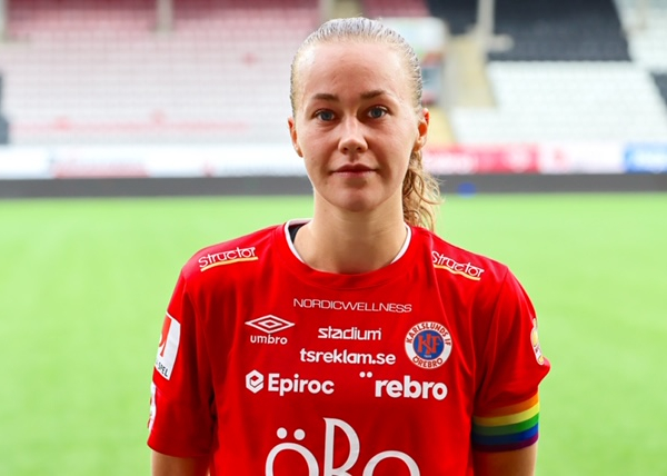 'Every game we play is important and we have to take them one at a time' - KIF Örebro's captain Frida Abrahamsson talks about the busy game schedule in the Damallsvenskan