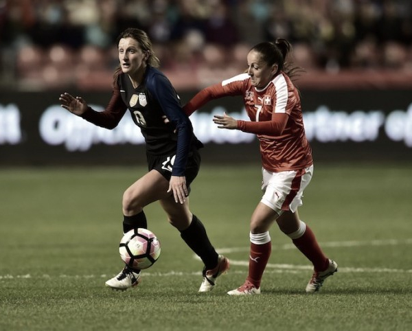 USWNT and Switzerland to meet in Minneapolis