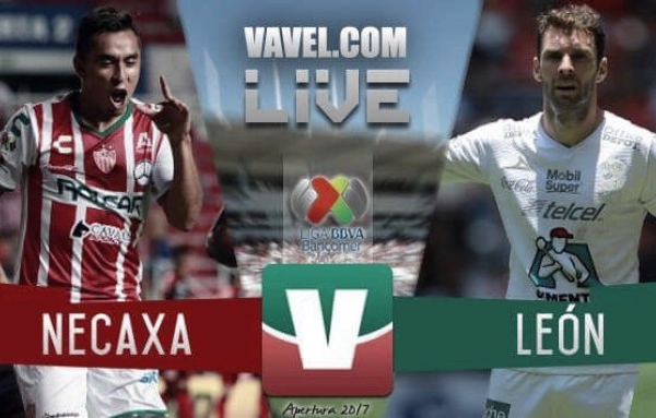 Resultado y goles del Necaxa 0-3 León de la Liga MX 2017