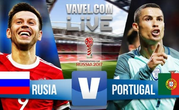 Resultado Rússia 0x1 Portugal na Taça das Confederações 2017