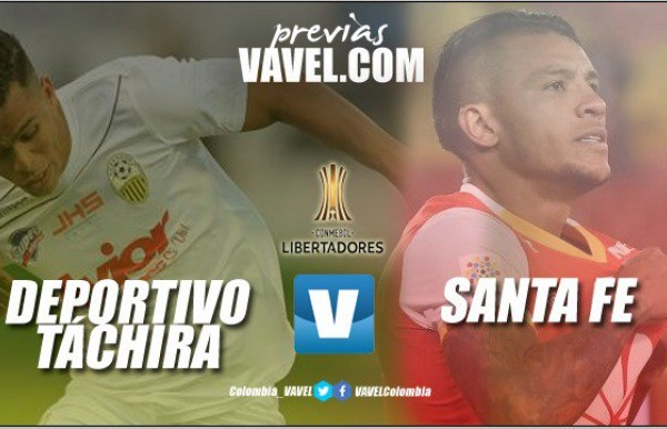 Previa Deportivo Táchira vs. Santa Fe: Debut 'cardenal' en la Copa Libertadores 2018