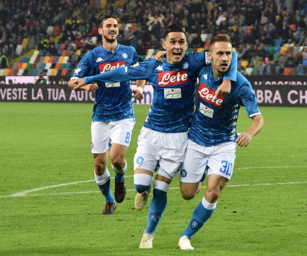 Serie A - Il Napoli passeggia sull'Udinese (0-3)